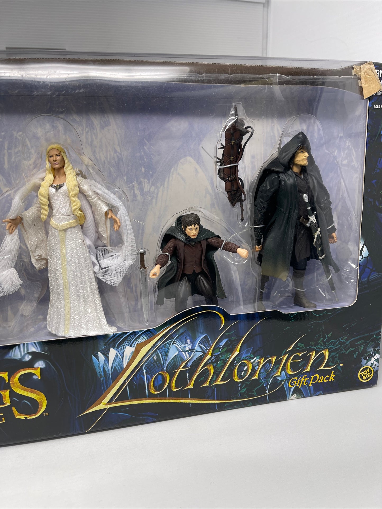 LOTR The Fellowship of The Ring Lothlorien 5-Figure Gift Pack 2005 Toy Biz New