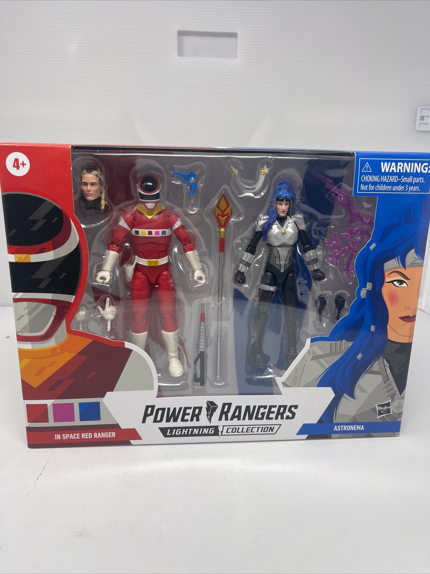 Power Rangers Lightning Collection in Space Red Ranger & Versus Astronema Figure