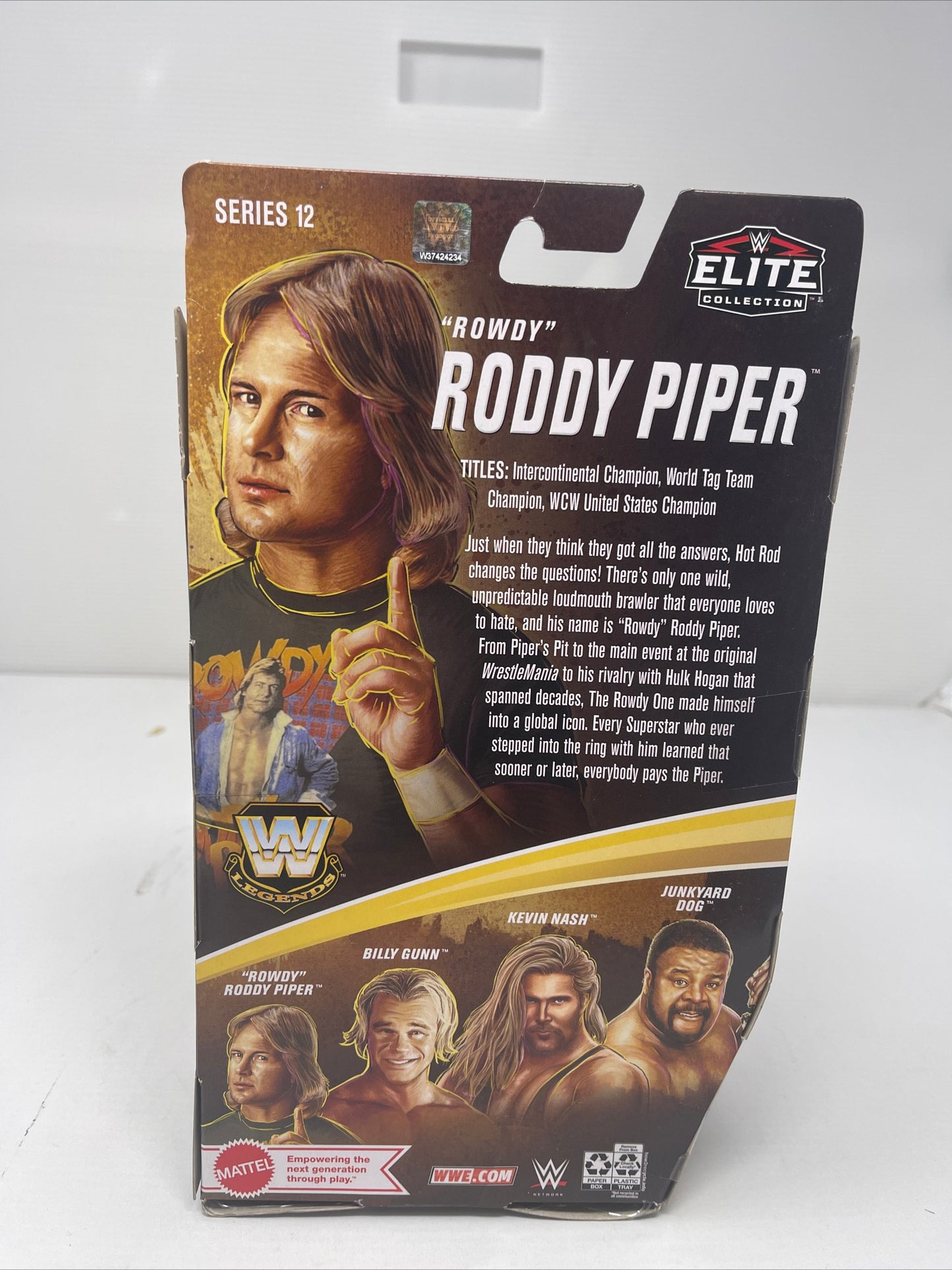 Mattel WWE Legends Elite Collection "Rowdy" Roddy Piper Action Figure