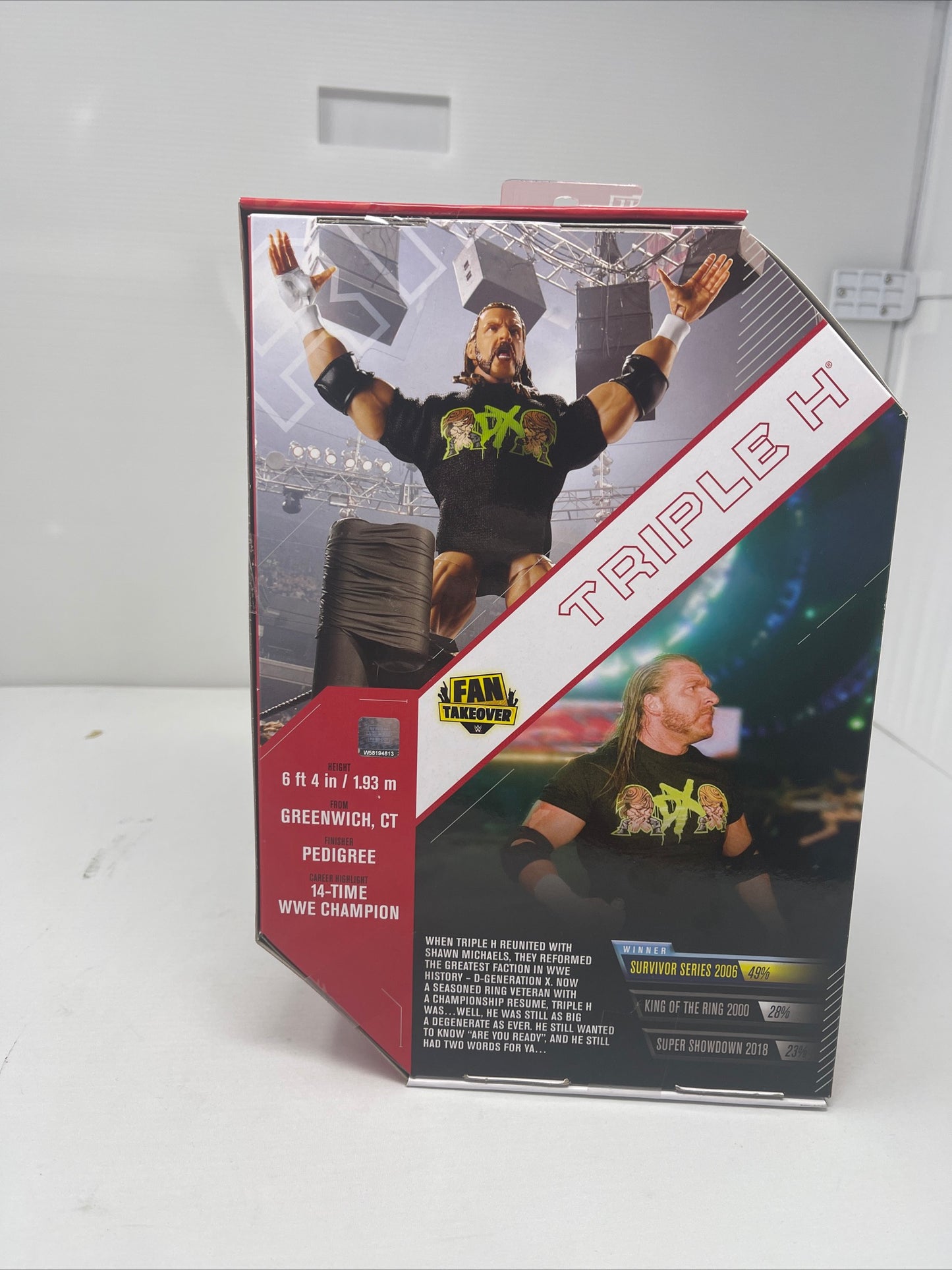WWE Triple H 6 in Action Figure - HDM52