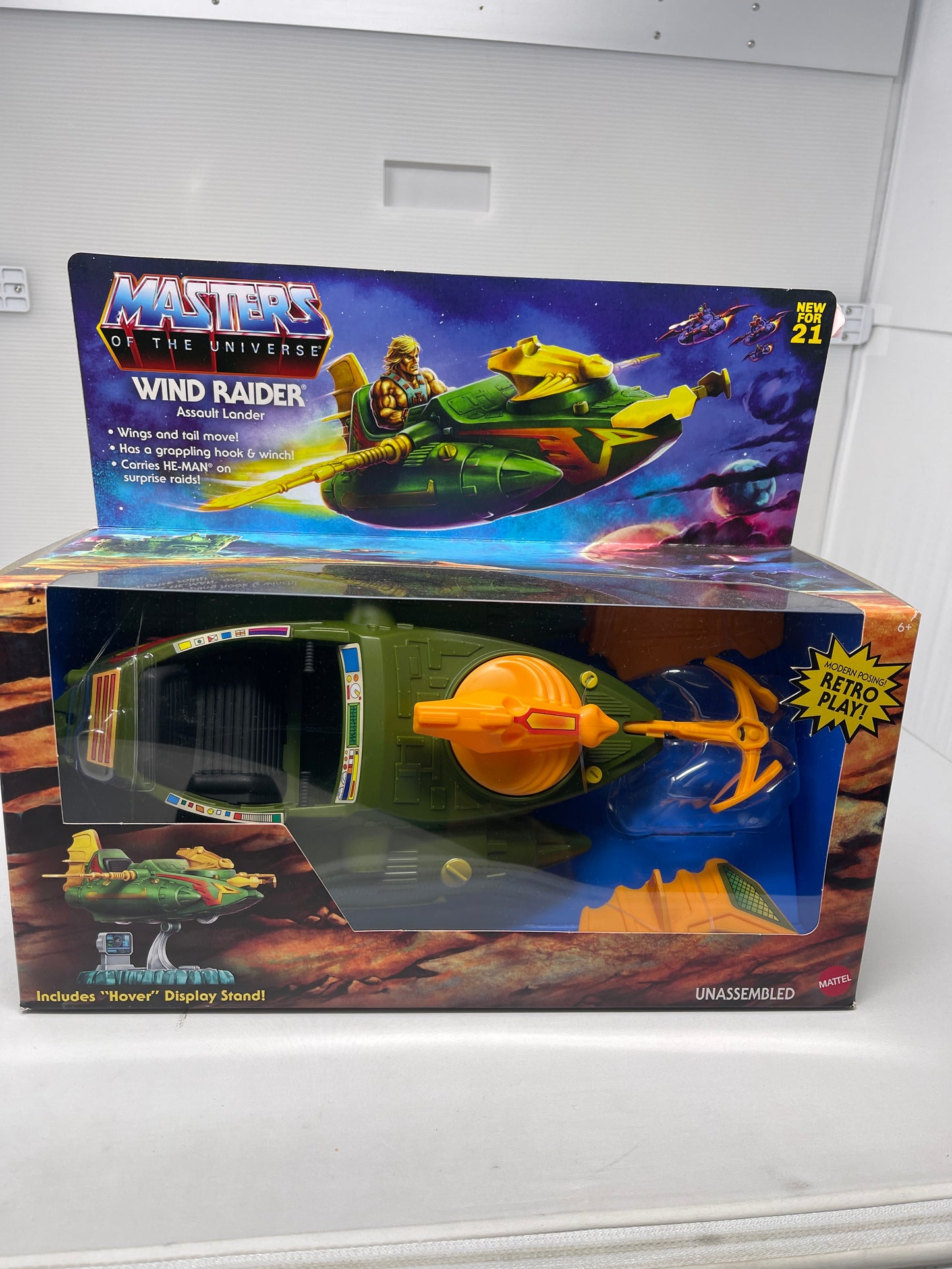 Masters of the Universe Origins Wind Raider Vehicle 2021 Assault Lander New